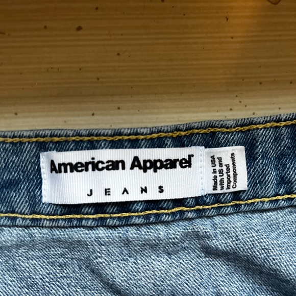 American Apparel Jean Skirt - Picture 2 of 3
